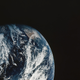 Another view of Earth taken aboard Apollo 8.